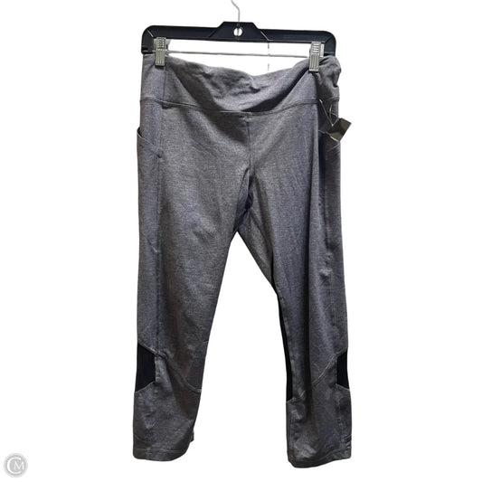 Athletic Capris By Lululemon In Grey, Size: 10