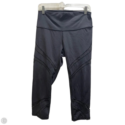 Athletic Capris By Lululemon In Black, Size: 10