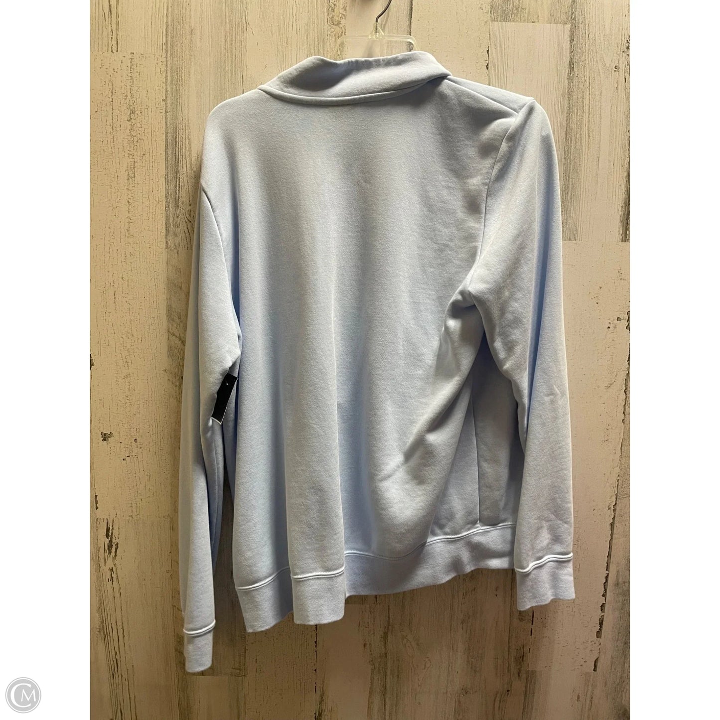 Athletic Sweatshirt Crewneck By Nike Apparel In Blue, Size: L