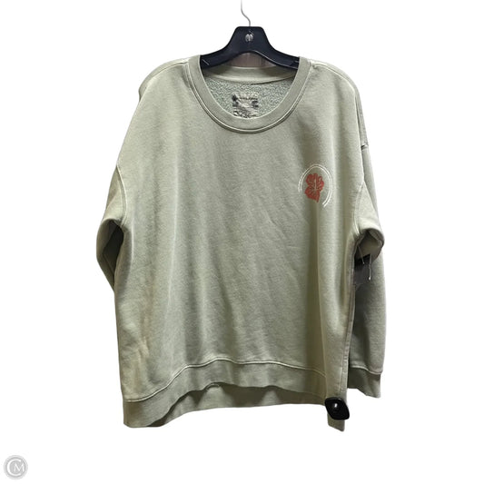 Sweatshirt Crewneck By C And C In Green, Size: S