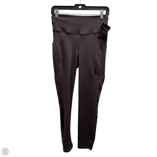Athletic Leggings By Lululemon In Brown, Size: 8