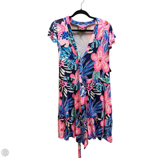 Romper Designer By Lilly Pulitzer In Multi-colored, Size: L