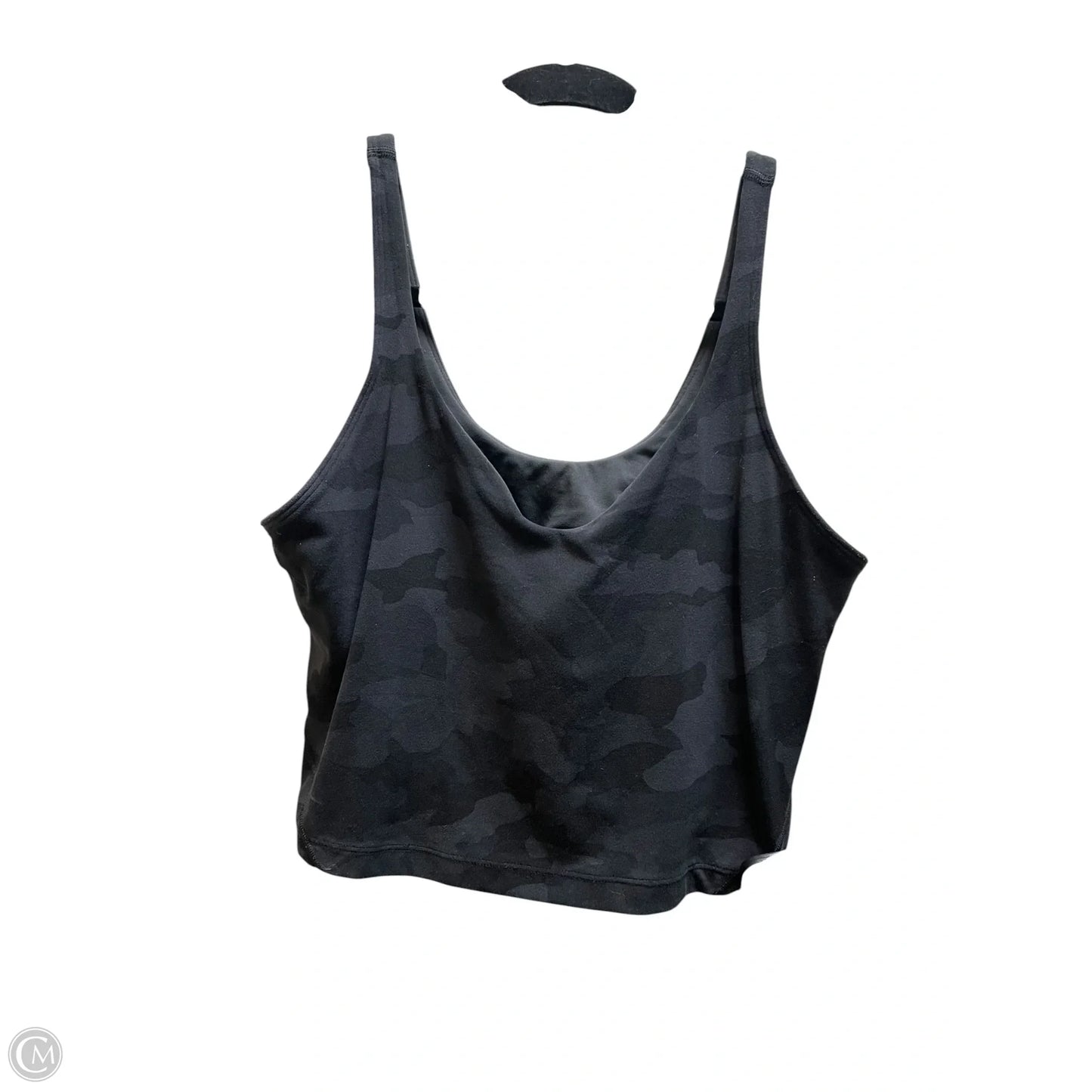 Athletic Tank Top By Lululemon In Camouflage Print, Size: 10