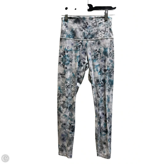 Athletic Leggings By Lululemon In Multi-colored, Size: 4