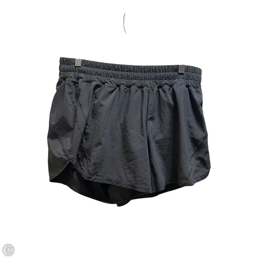 Athletic Shorts By Lululemon In Black, Size: 12