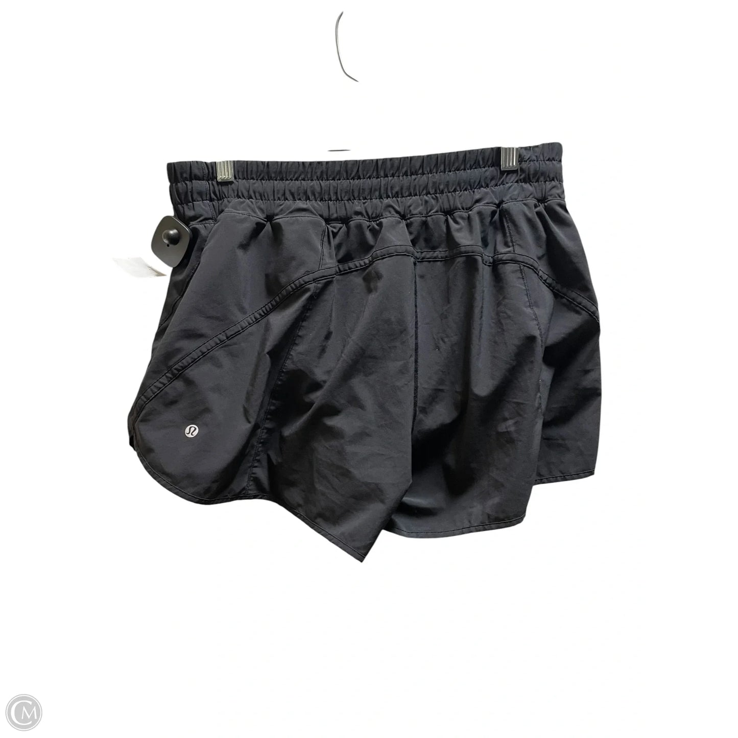 Athletic Shorts By Lululemon In Black, Size: 12