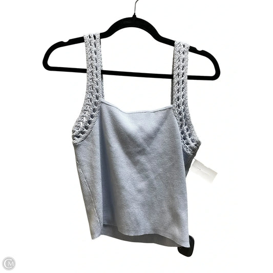 Top Sleeveless By Aerie In Blue, Size: M