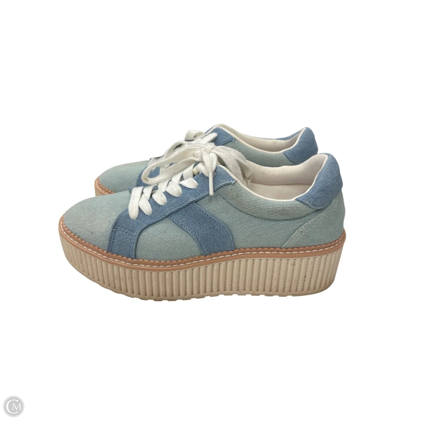 Shoes Sneakers Platform By Dolce Vita In Blue, Size: 7.5