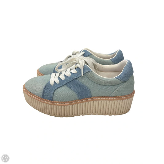 Shoes Sneakers Platform By Dolce Vita In Blue, Size: 7.5