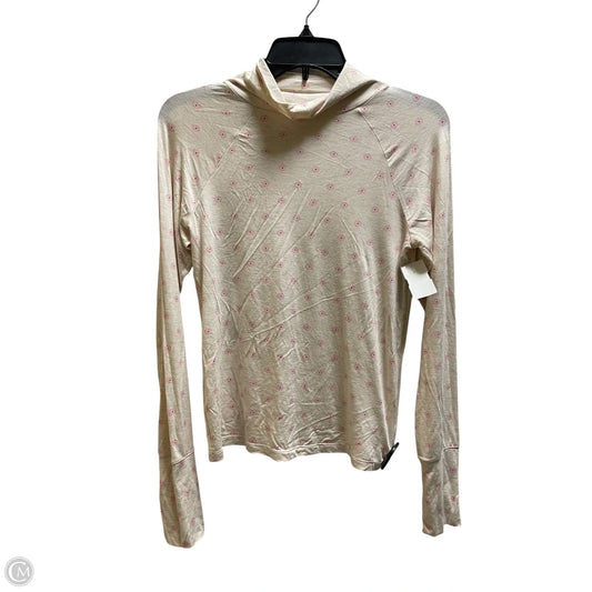 Top Long Sleeve Basic By Aerie In Cream, Size: M