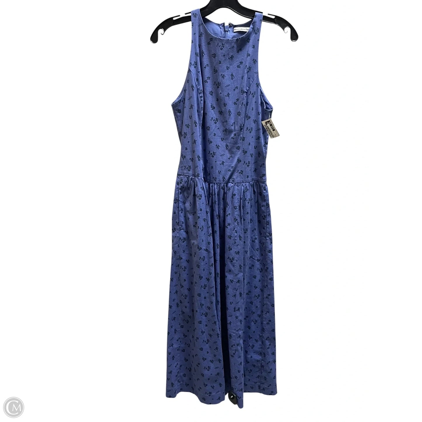 Dress Casual Maxi By Abercrombie And Fitch In Blue, Size: S