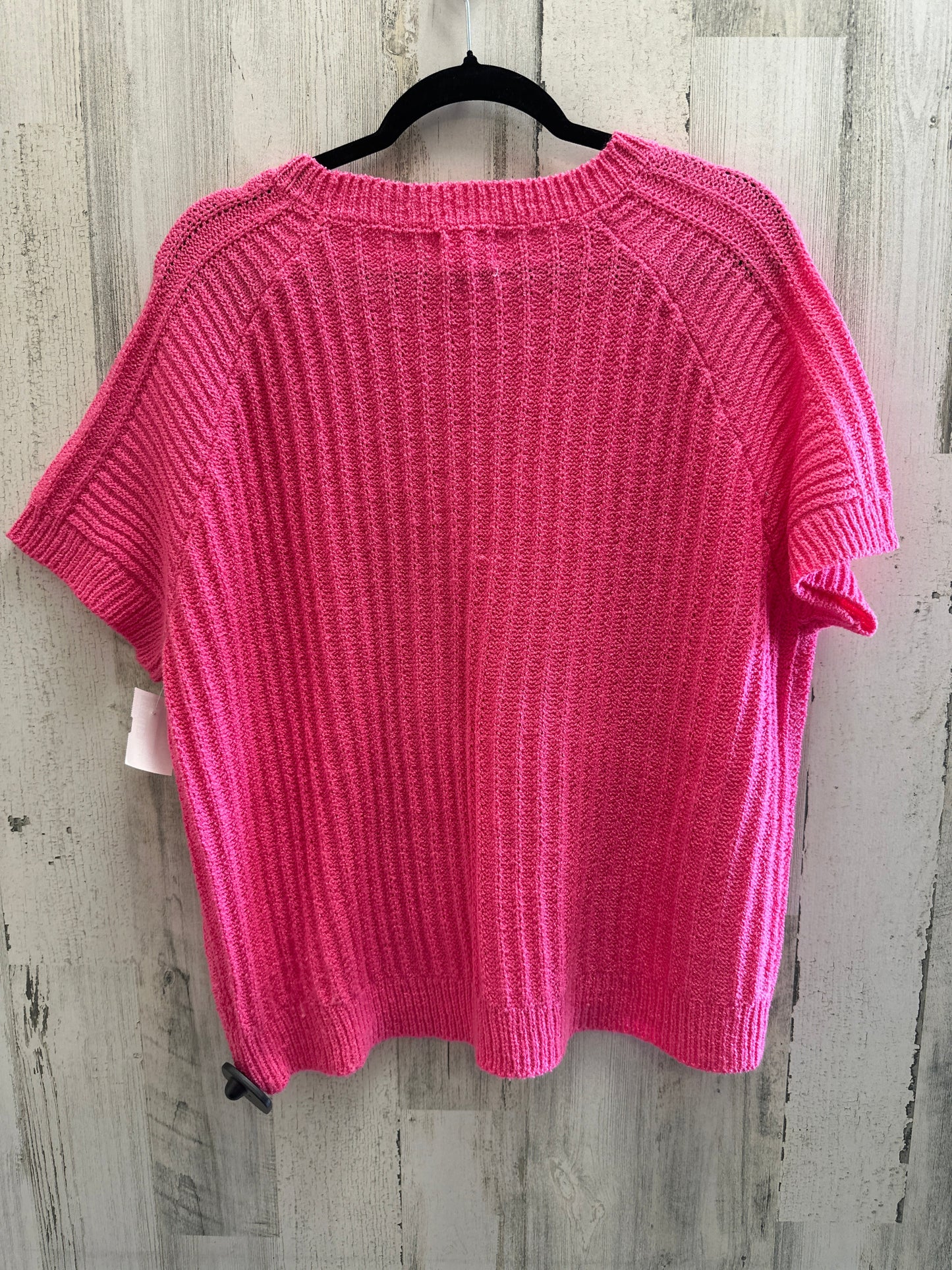 Pink Top Short Sleeve Bibi, Size M