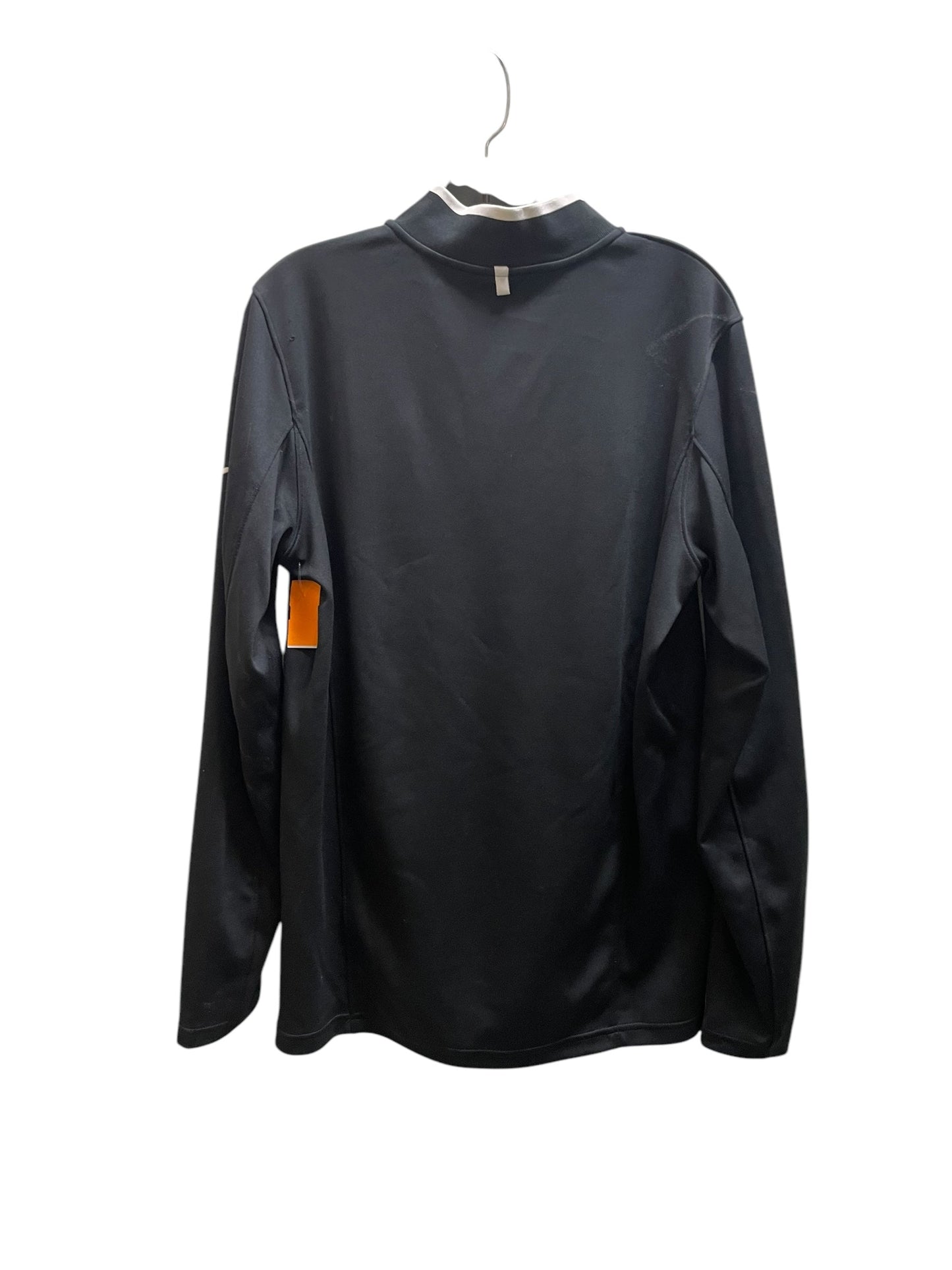 Athletic Sweatshirt Collar By Nike Apparel In Black, Size: M