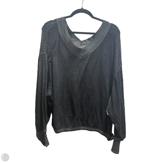 Top Long Sleeve By We The Free In Black, Size: M