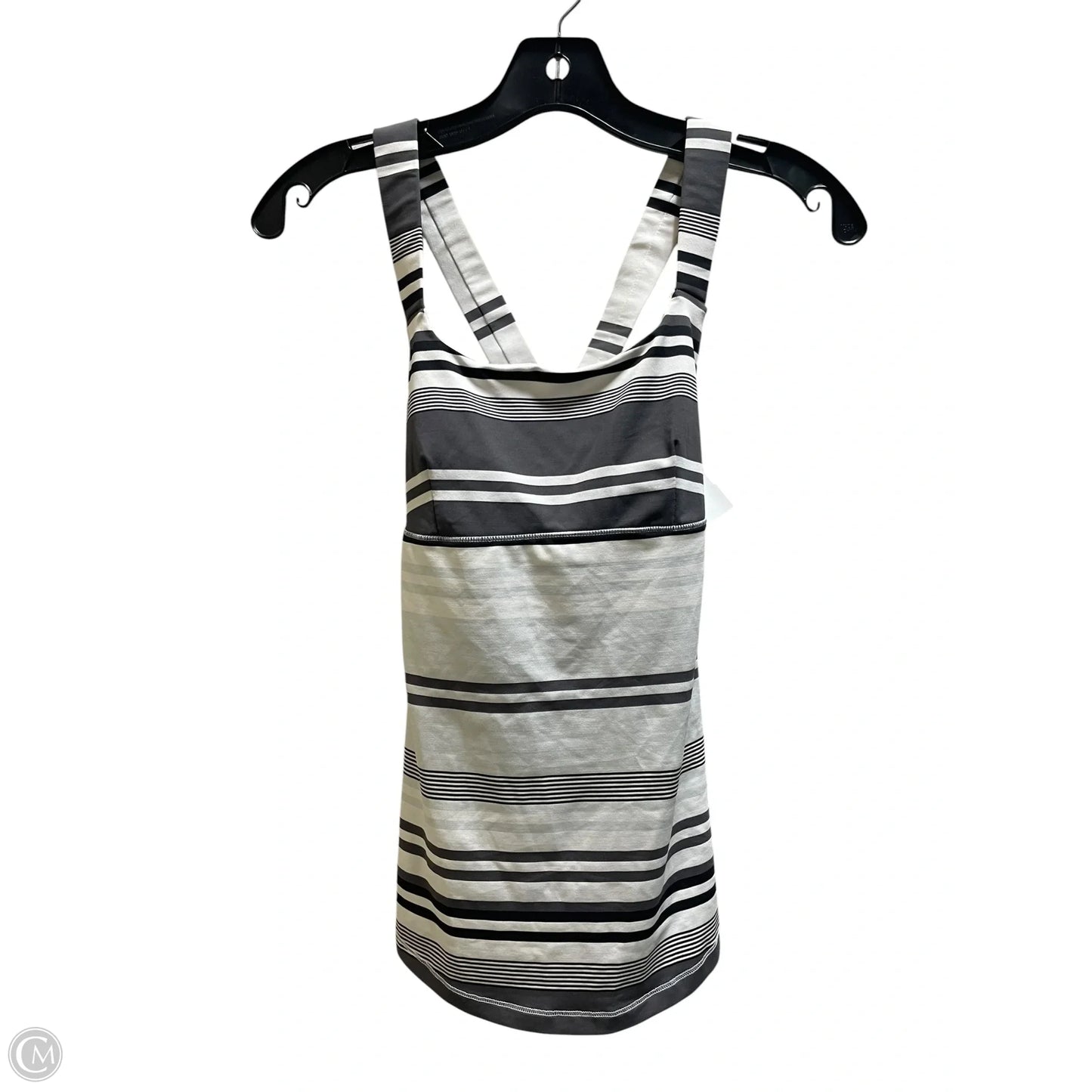 Athletic Tank Top By Lululemon In Grey, Size: M