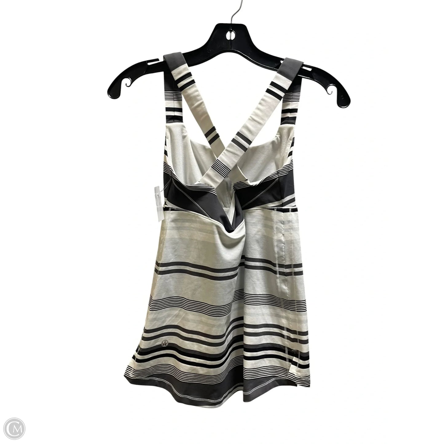 Athletic Tank Top By Lululemon In Grey, Size: M