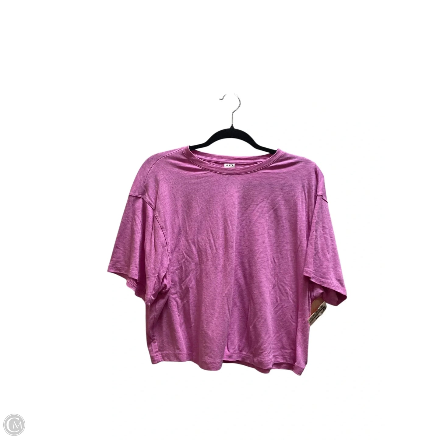 Athletic Top Short Sleeve By Joy Lab In Pink, Size: S