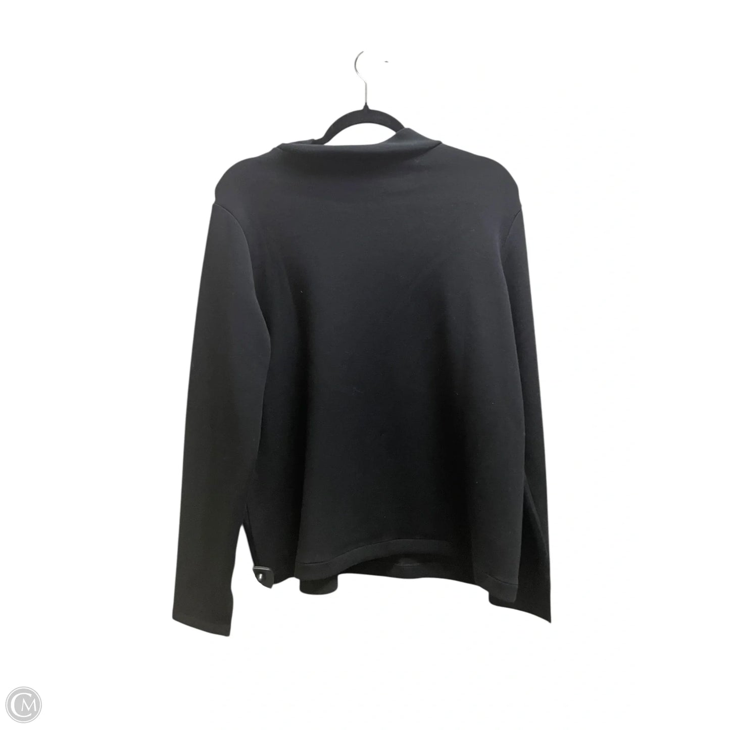 Top Long Sleeve By Spanx In Black, Size: L
