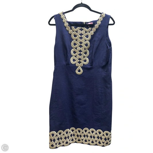 Dress Designer By Lilly Pulitzer In Blue, Size: 12