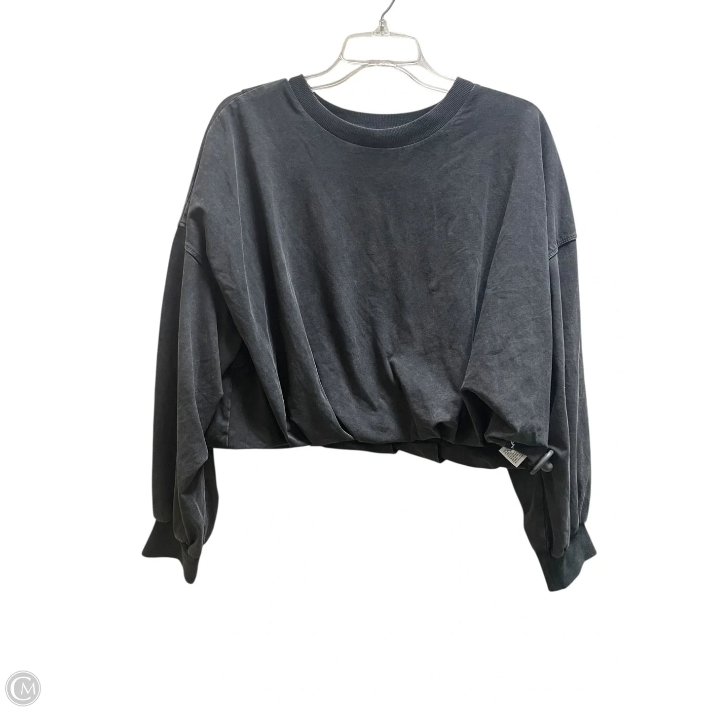 Athletic Sweatshirt Crewneck By Joy Lab In Black, Size: L