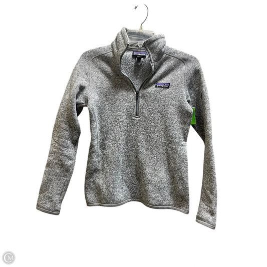 Sweatshirt Collar By Patagonia In Grey, Size: Xxs