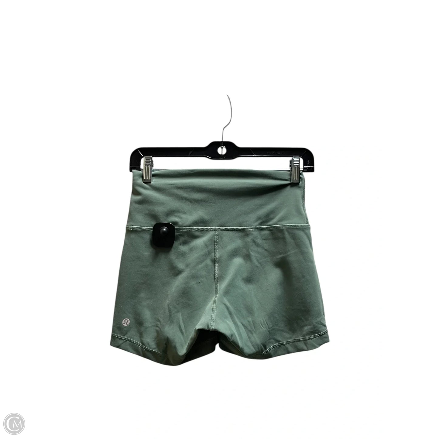 Athletic Shorts By Lululemon In Green, Size: 8
