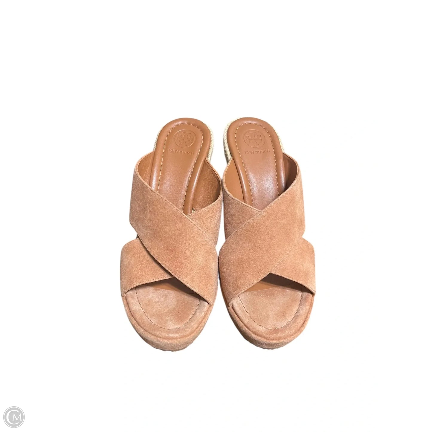 Sandals Designer By Tory Burch In Brown, Size: 8