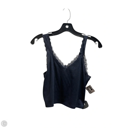 Top Sleeveless By American Eagle In Navy, Size: S