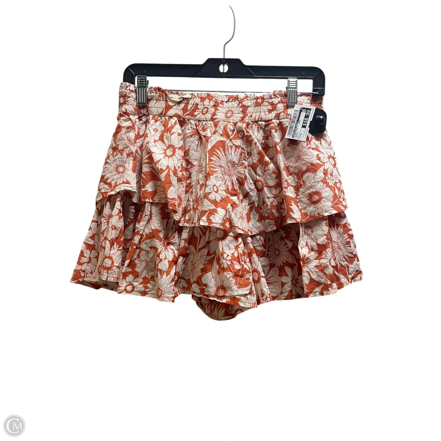 Skirt Mini & Short By American Eagle In Orange, Size: M