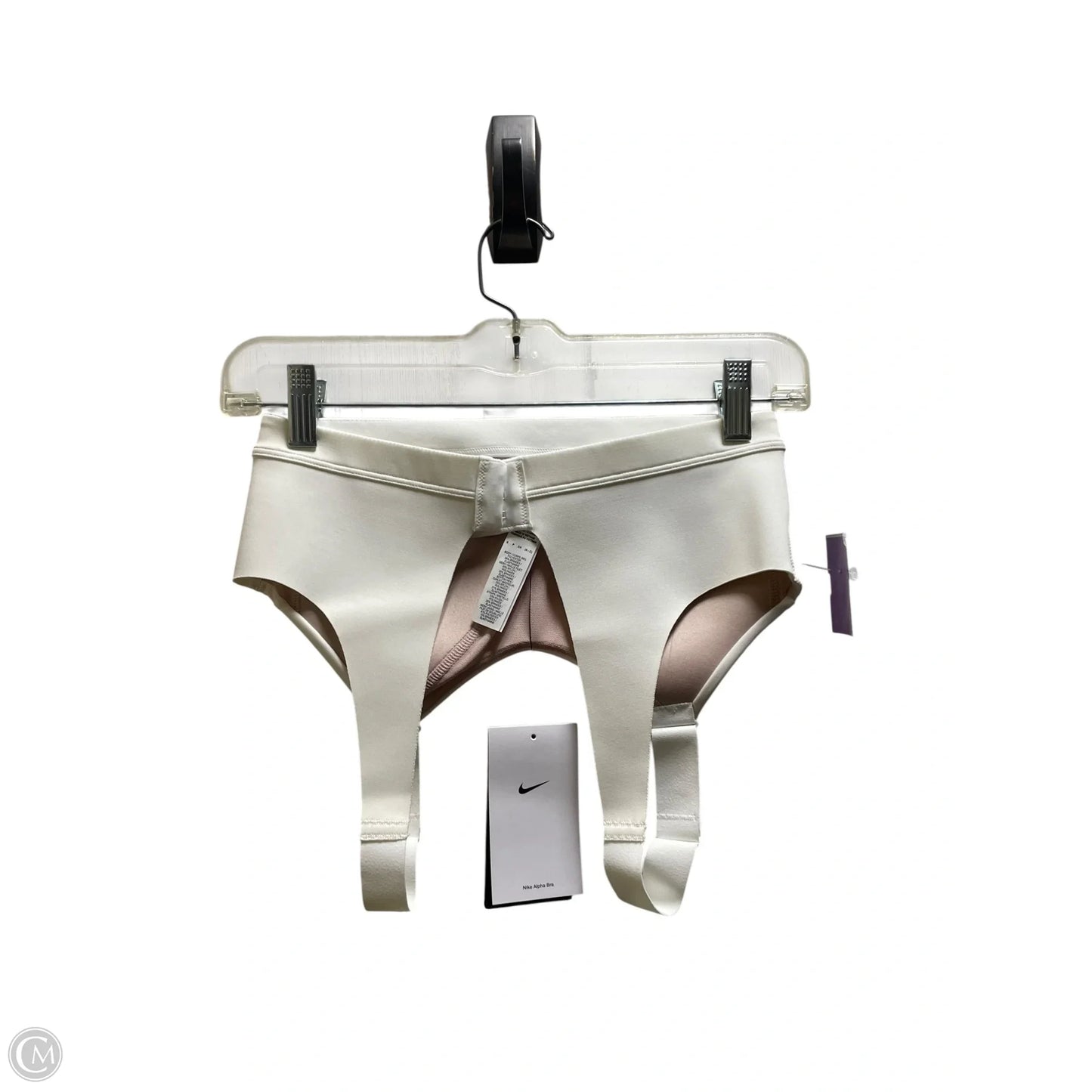 Athletic Bra By Nike Apparel In White, Size: S