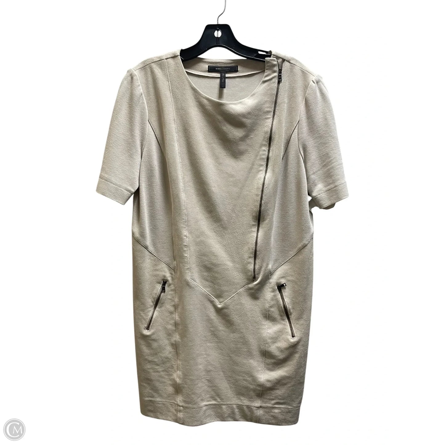 Dress Casual Short By Bcbg In Tan, Size: L