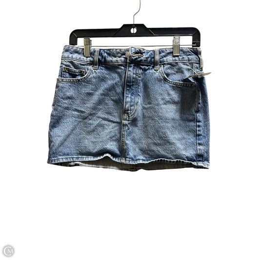 Skirt Mini & Short By Pacsun In Blue Denim, Size: 4