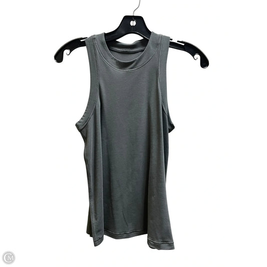 Athletic Tank Top By Lululemon In Grey, Size: S