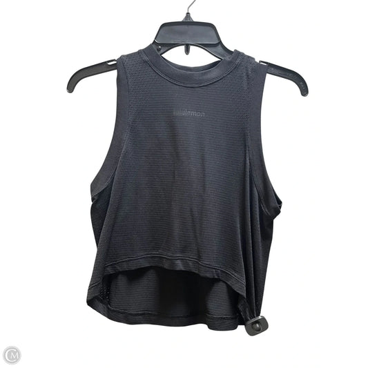 Athletic Tank Top By Lululemon In Black, Size: S