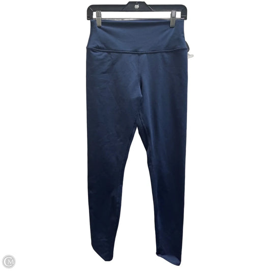 Athletic Leggings By Alo In Blue, Size: S
