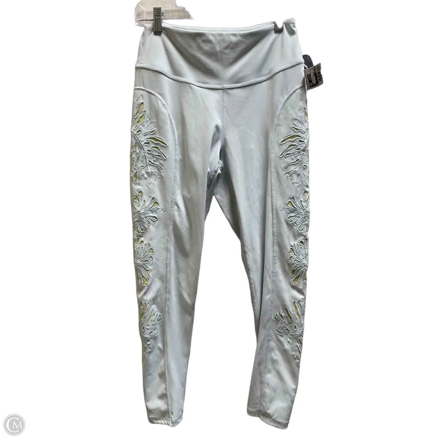 Athletic Leggings By Free People In Blue, Size: M