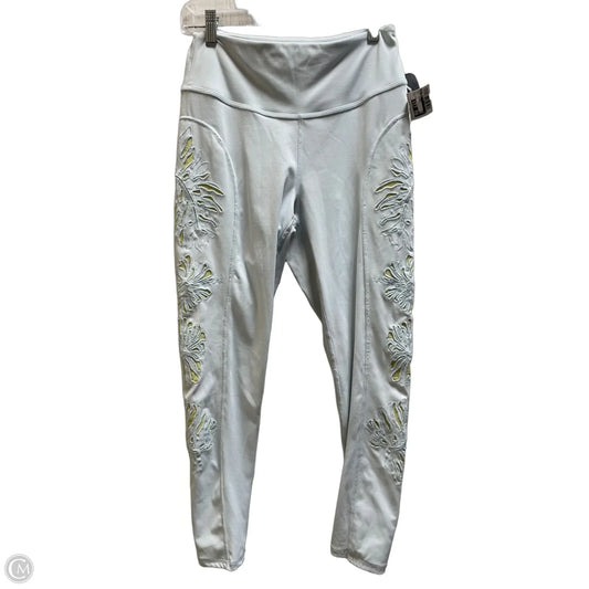 Athletic Leggings By Free People In Blue, Size: M