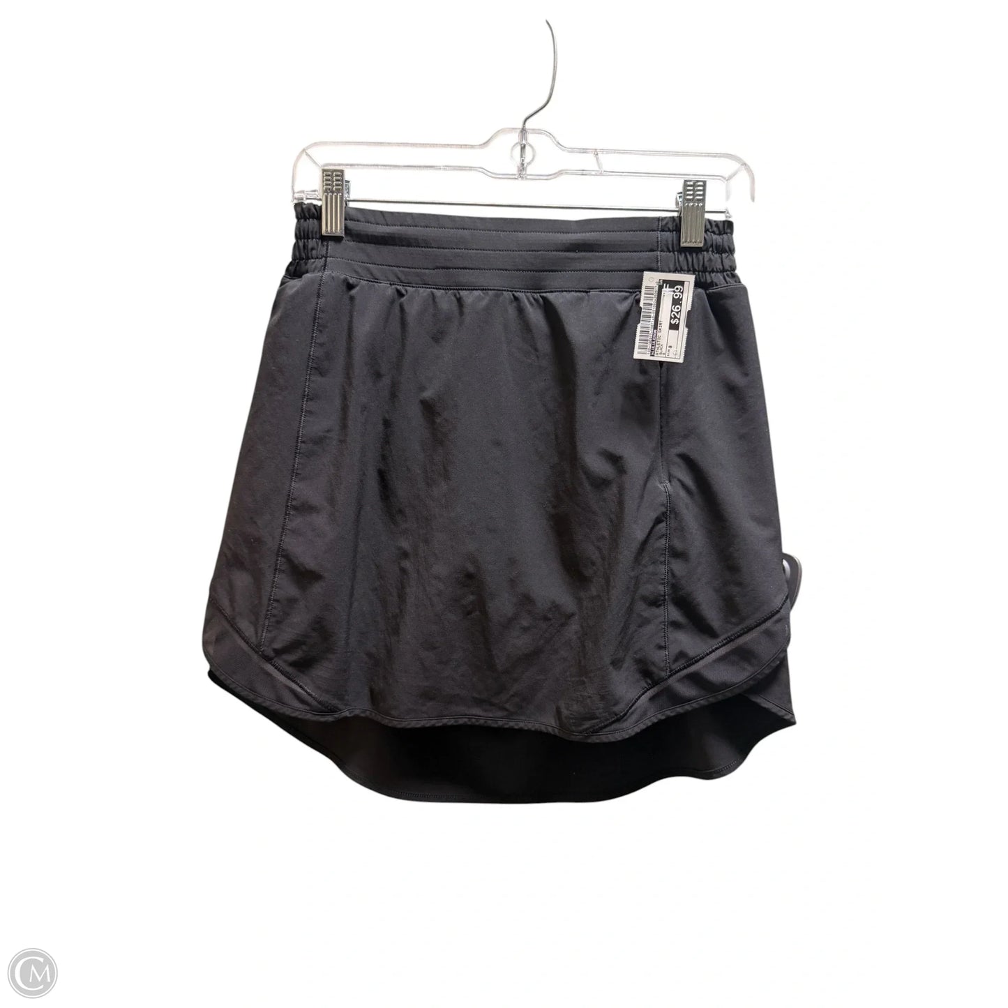 Athletic Skirt By Lululemon In Black, Size: 8