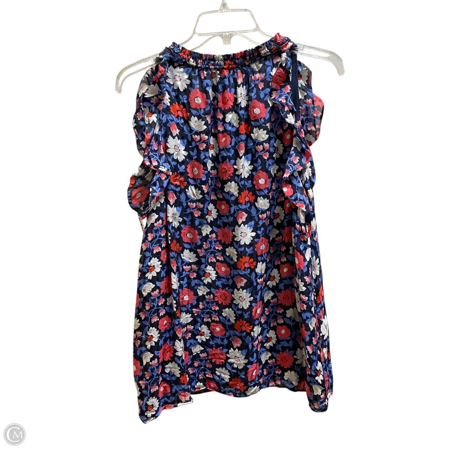 Top Sleeveless Designer By Kate Spade In Blue, Size: Xl
