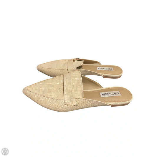 Shoes Flats By Steve Madden In Tan, Size: 9