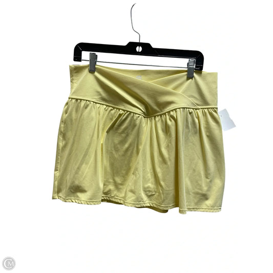 Athletic Shorts By Joy Lab In Yellow, Size: Xl