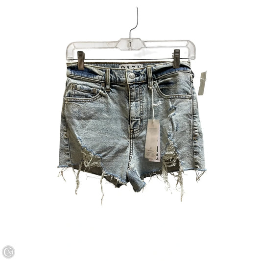 Shorts By Daze In Blue Denim, Size: 0