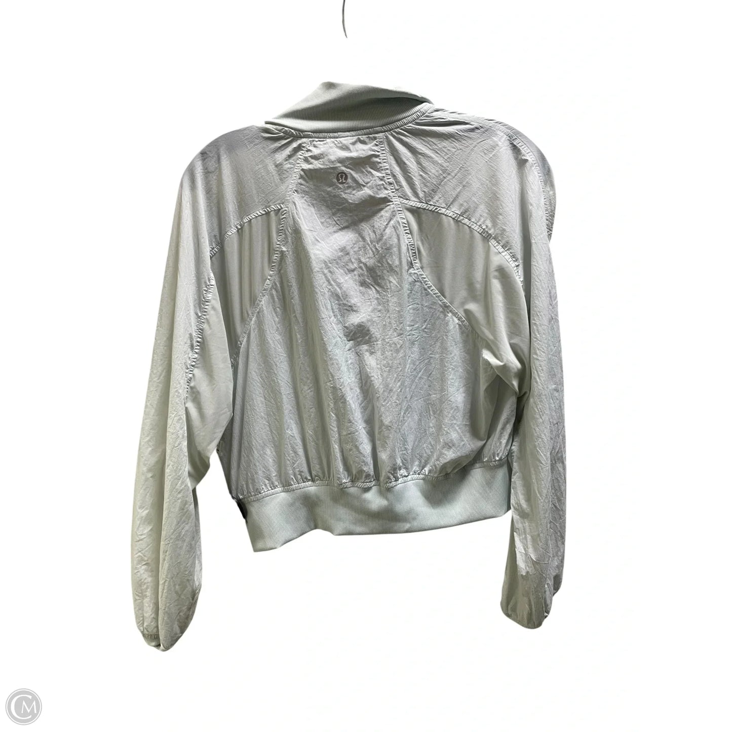 Athletic Jacket By Lululemon In Blue, Size: Xs