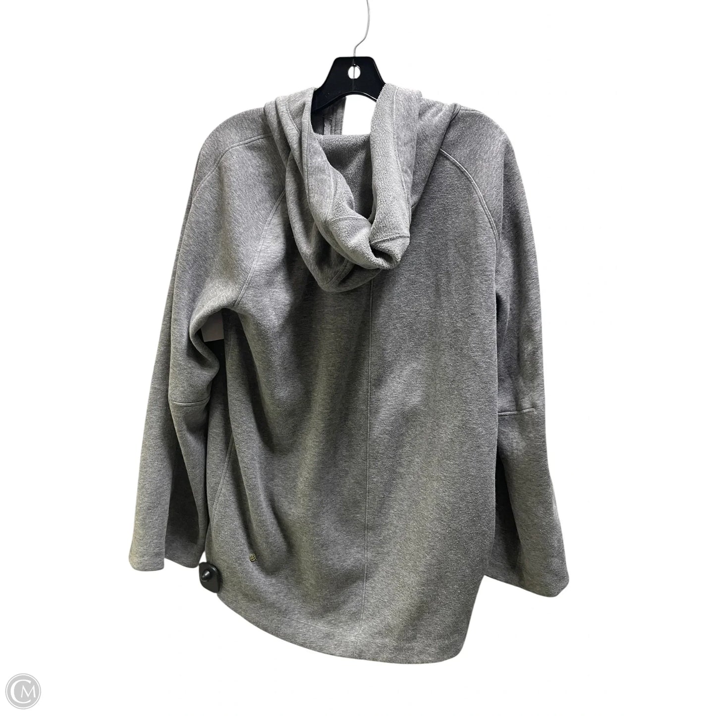 Athletic Jacket By Lululemon In Grey, Size: S