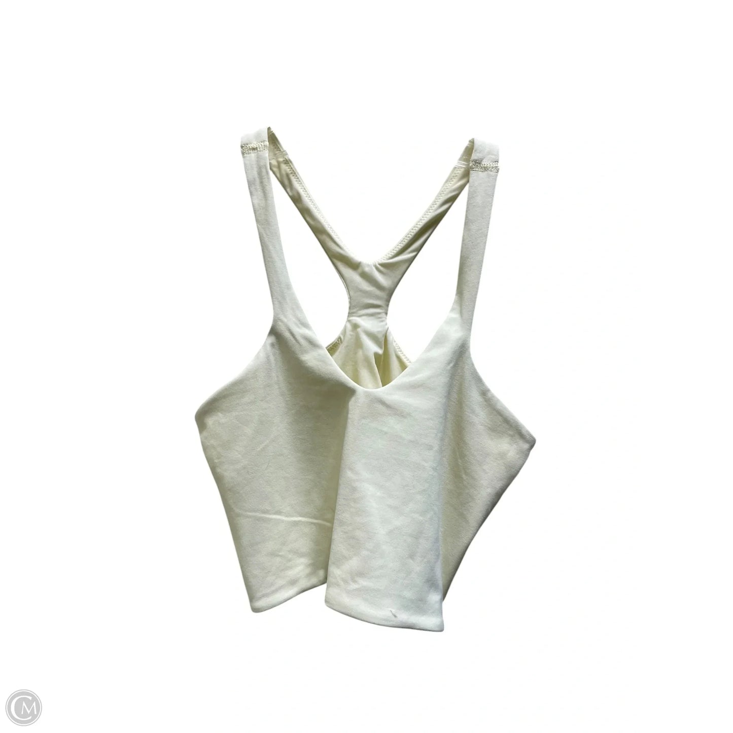 Athletic Bra By Lululemon In Yellow, Size: Xs