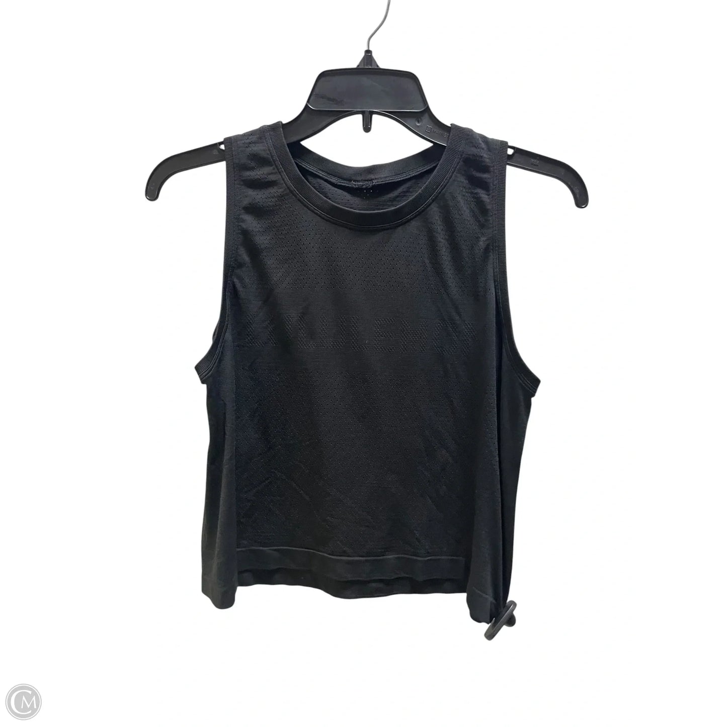 Athletic Tank Top By Lululemon In Black, Size: S