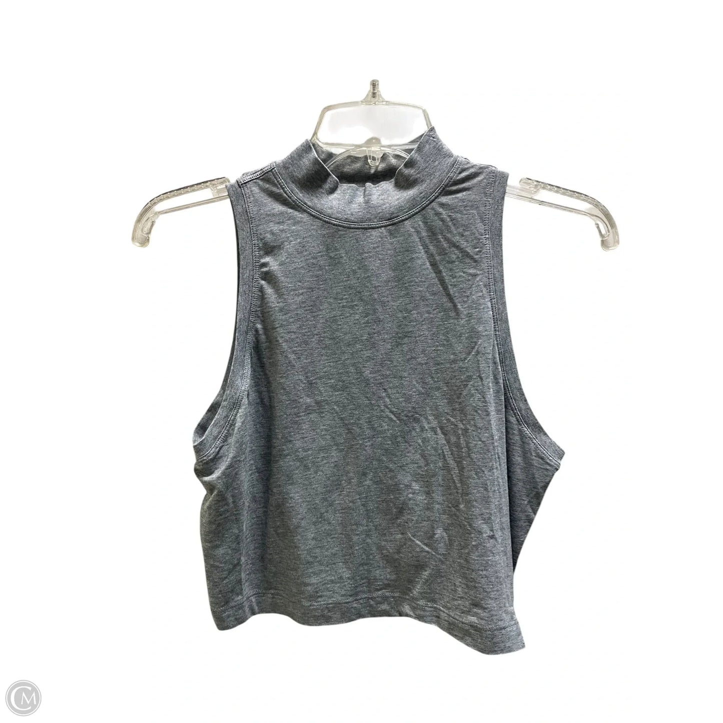 Athletic Tank Top By Lululemon In Grey, Size: Xs
