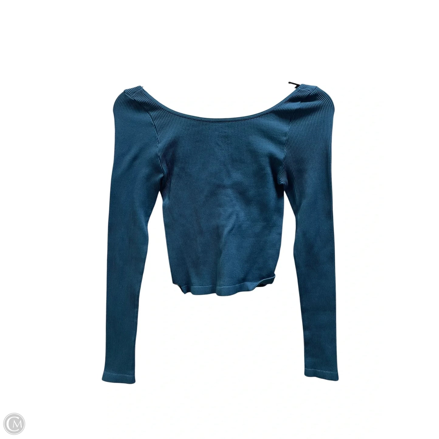 Top Long Sleeve By Free People In Blue, Size: M