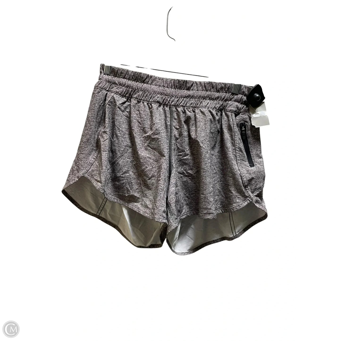 Athletic Shorts By Lululemon In Grey, Size: 12