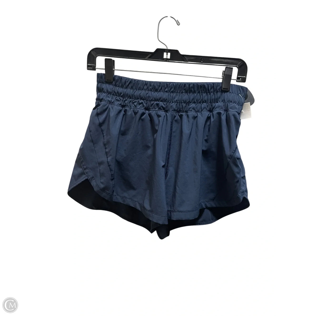 Athletic Shorts By Lululemon In Blue, Size: 8